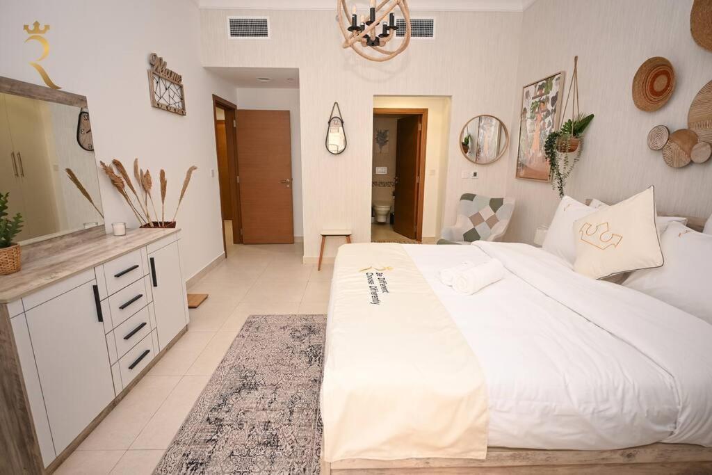 Yas Natura Bliss 1Br Apartment Abu Dhabi Exterior photo